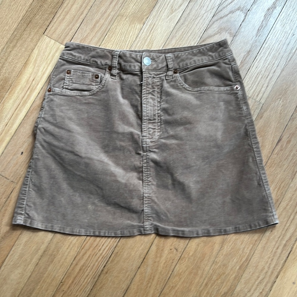 Brandy Melville brushed cotton mini skirt. Women small